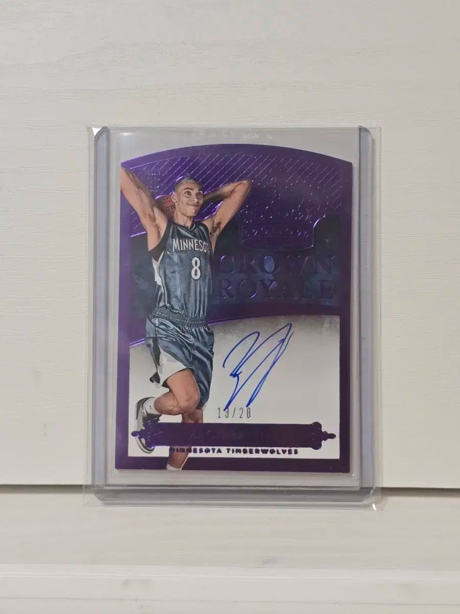 2014 Panini パニーニ クラウン ロイヤル ジャッキ ラビン オンオート パープル RC 20