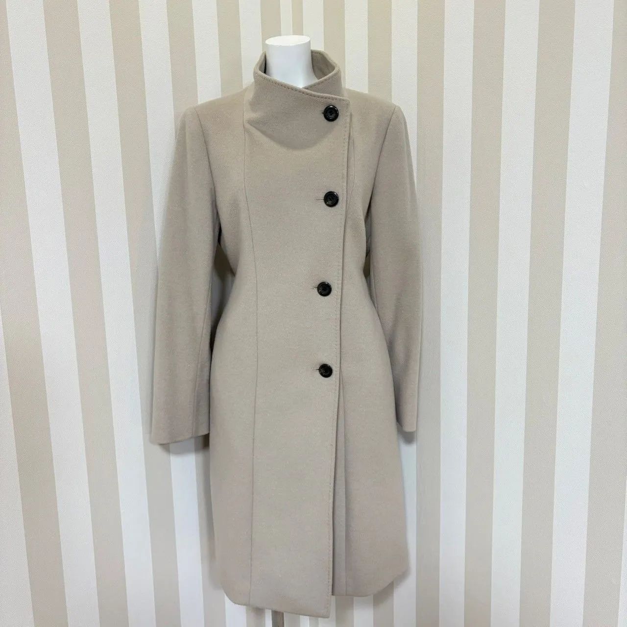 23区 オンワード樫山 vingt-trois arrondissements スーツ セットアップ ジャケット テーラード パンツ 背抜き ストライプ ウール 38 黒 23区 vingt trois arrondissementsのYahoo!オークション(旧ヤフオク