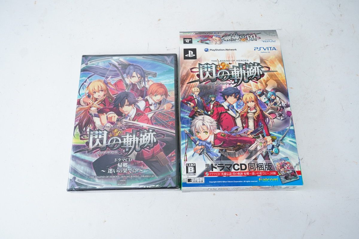 PSvita用ソフトセット、ファルコムの軌跡シリーズ他 PS Vita「英雄伝説 軌跡 Evolutionシリーズ」DL版価格値下げ