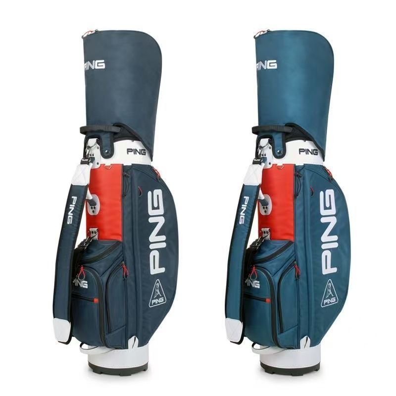  標準ゴルフバッグ 男女兼用9型轻量PINGぬのじ 超輕ぼうすい 耐磨い71PING ゴルフ教室 ゴルフバッグ キャディバッグ ゴルフ
