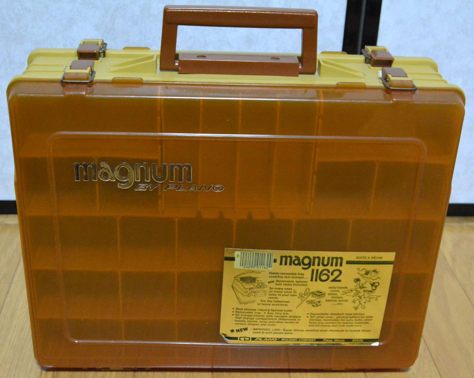 実用 Plano Magnum 1162 プラノ マグナム タックルボックス 仕切板も全て揃っています