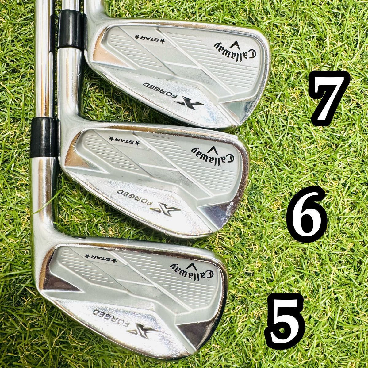 Callaway(キャロウェイ) アイアン6本セット X FORGED STAR [#5#6#7#8#9