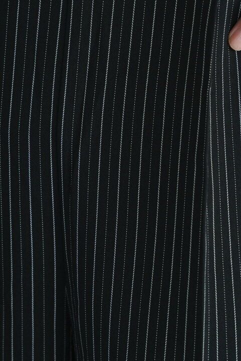 ヘリンボーンストライプサス付パンツ