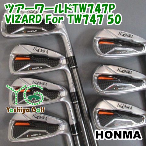 アイアン ホンマ ツアーワールドTW747P/VIZARD For TW747 50 /S/0[044587]