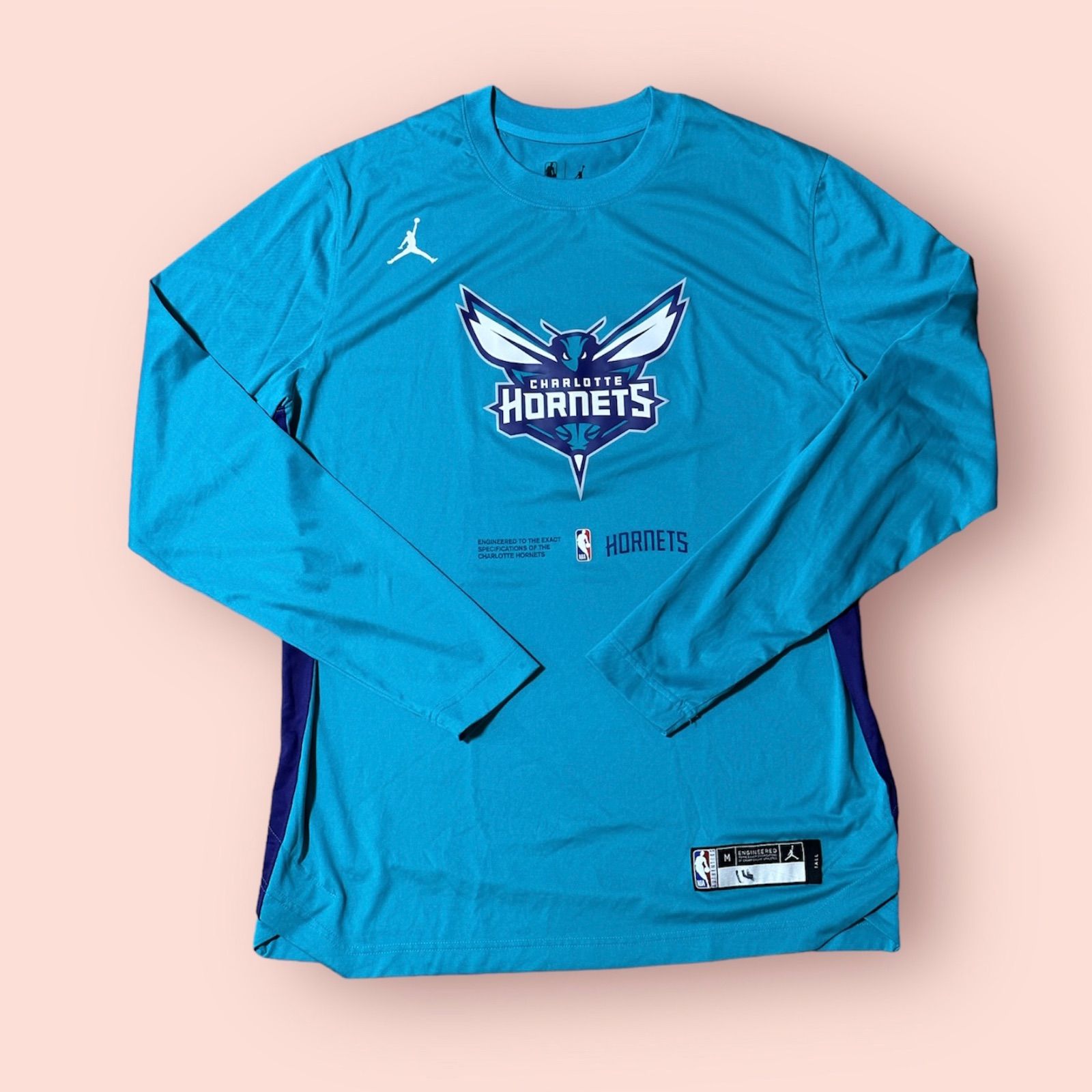 NIKE　nba シャーロットホーネッツ　ウォームアップウェア NBA シャーロット ホーネッツ ウォームアップウェア Lサイズ