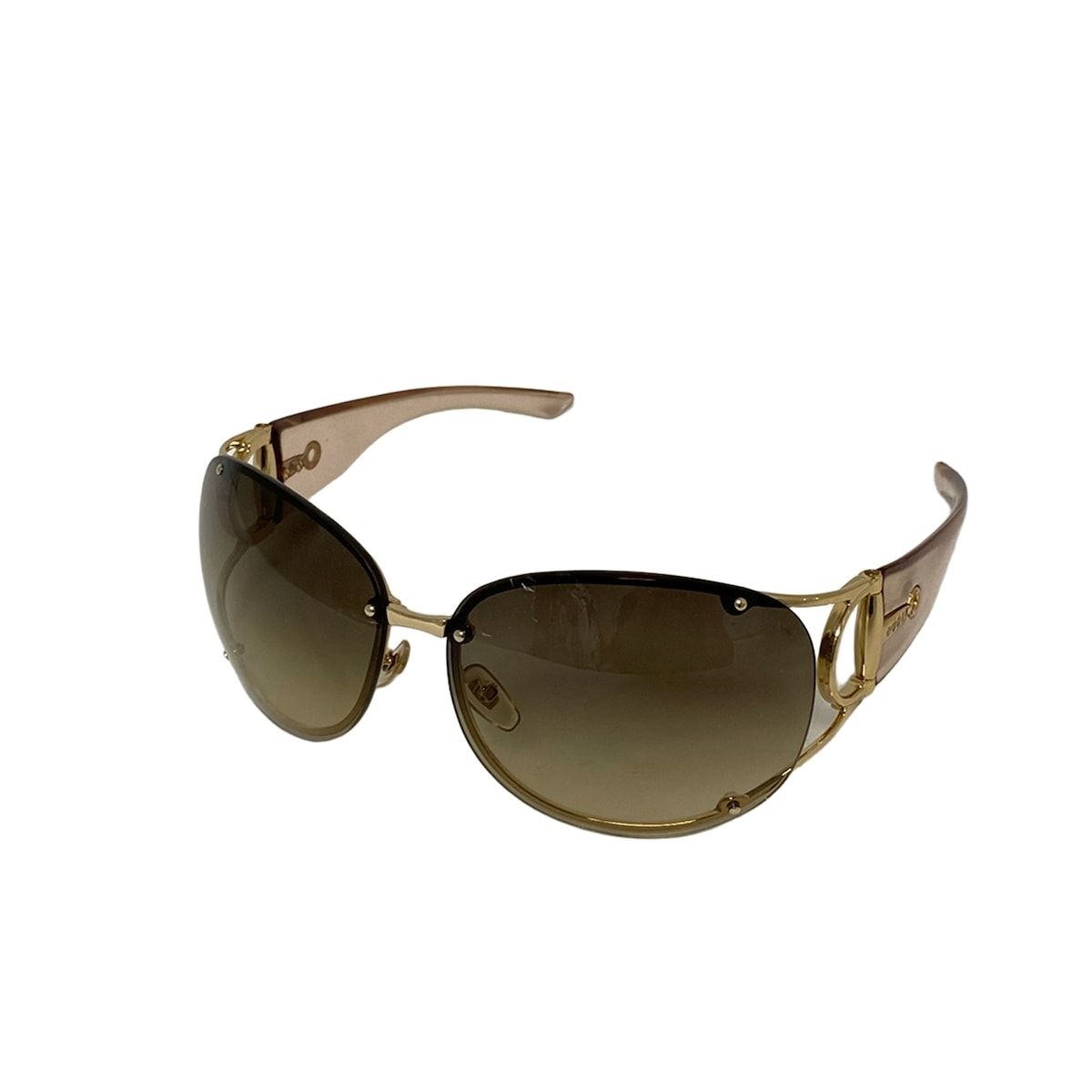 GUCCI グッチ サングラス - GG2781|K|S ダークブラウン×ベージュ×ゴールド ホースビット