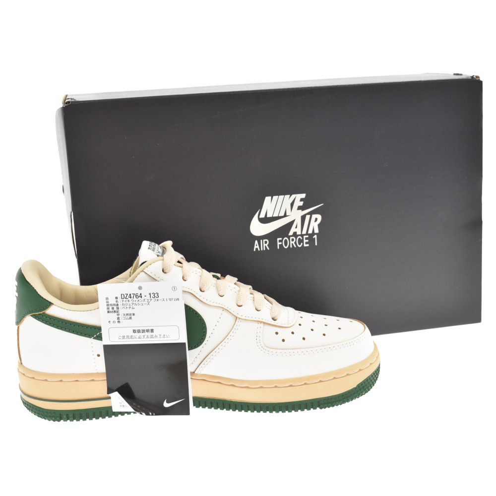 NIKE (ナイキ) WMNS AIR FORCE 1 LOW Green and Muslin ウィメンズ