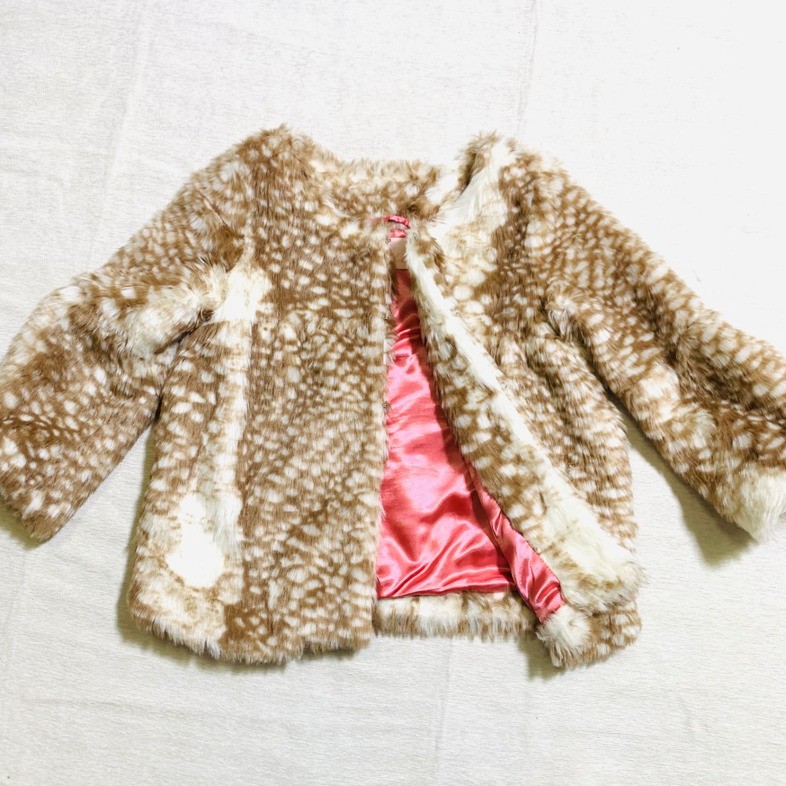 美品・傷なし】Supreme LaLa. スプリームララ アニマル柄 ファーコート 
