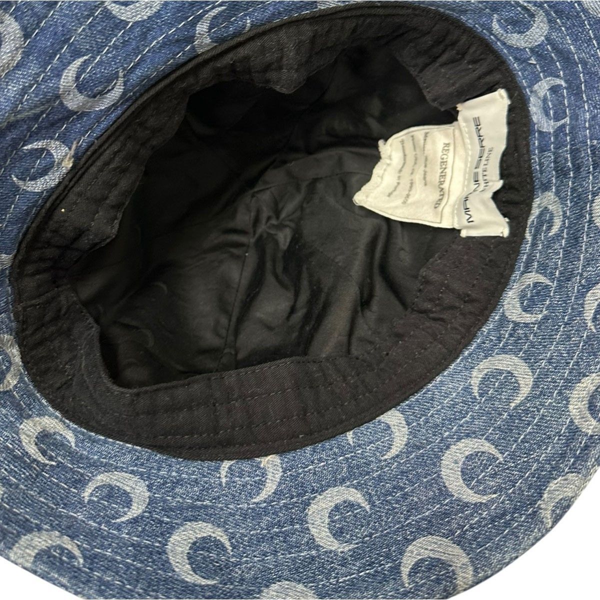 marine serreムーンレーザーデニムバケットハット ca．1990-2000