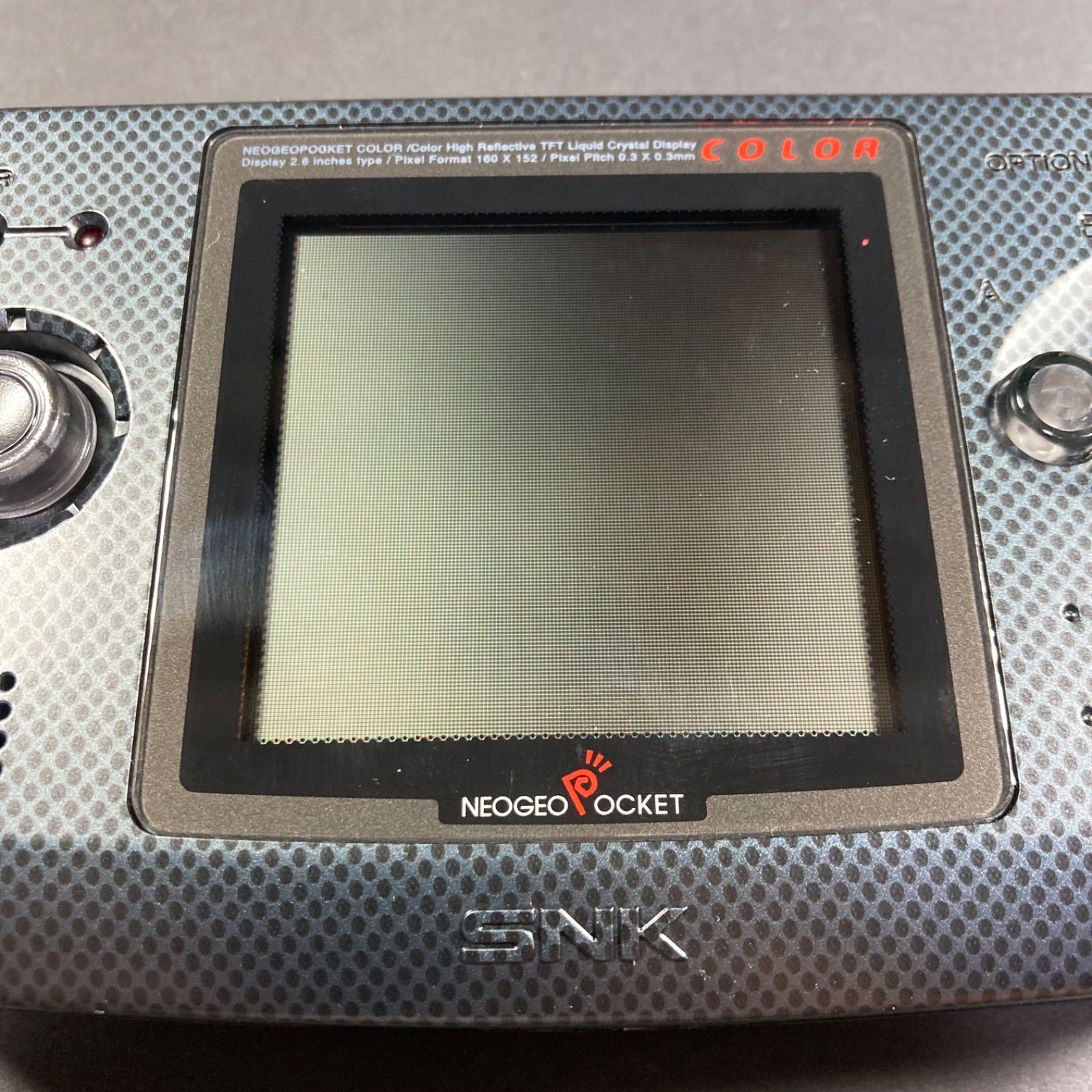 NEOGEO - ネオジオポケットカラー　カーボンブラック　動作確認済み　希少 NEOGEO - ネオジオポケットカラー カーボンブラック 動作確認