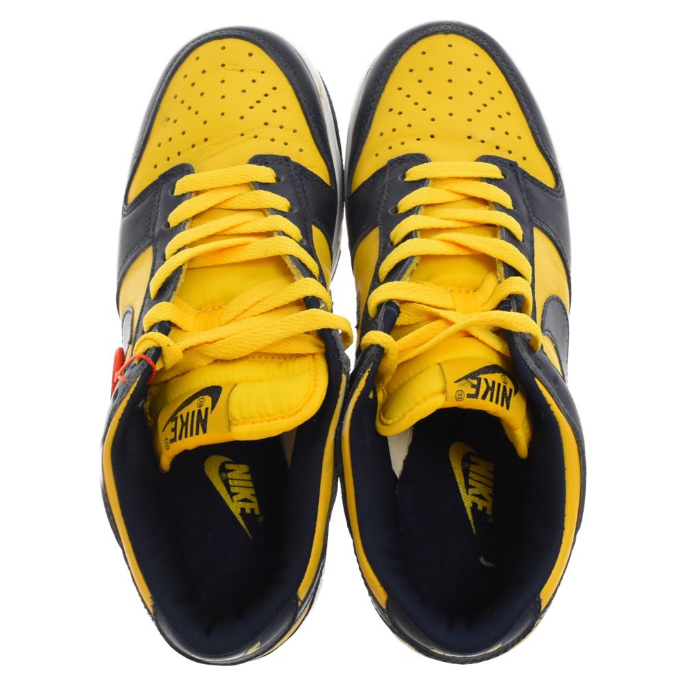 【現状渡し品】 NIKE DUNK LOW 紺黄 99年製 26cm コレクション用 箱付き 【171-190725-MK-5-TEI】 送料無料NIKE　DUNK LOW　紺×黄　初期復刻　ナイキ　ダンク ロー未使用品中古 | SOLE ADDICT