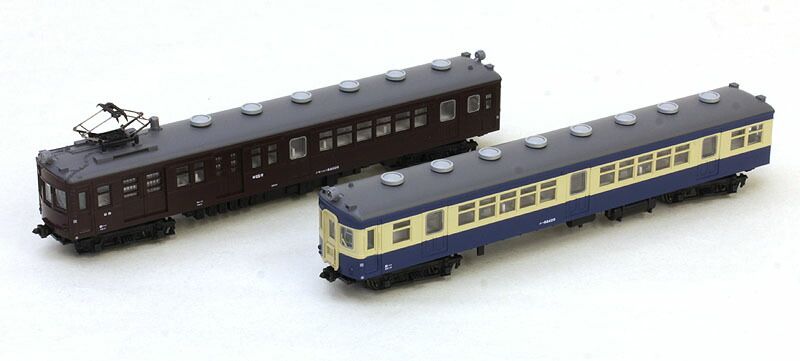 クモハユニ64000（茶）+クハ68420 飯田線 2両セット 【KATO・10-1446
