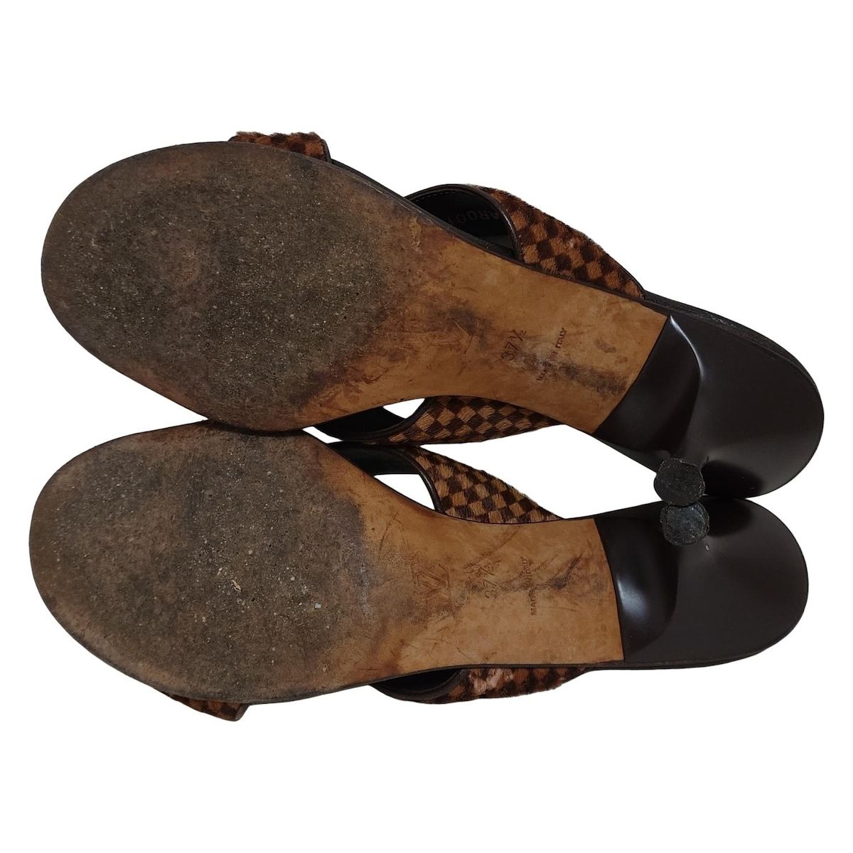 VUITTON ミュール 37 1/2 LOUIS VUITTON(ルイヴィトン) ミュール 37 1/2 レディース