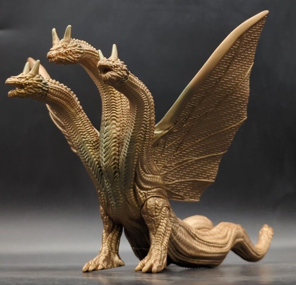 USJ ゴジラ対エヴァンゲリオン限定　ゴジラ　キングギドラ　ソフビ usj限定キングギドラ ゴジラvsエヴァンゲリオン