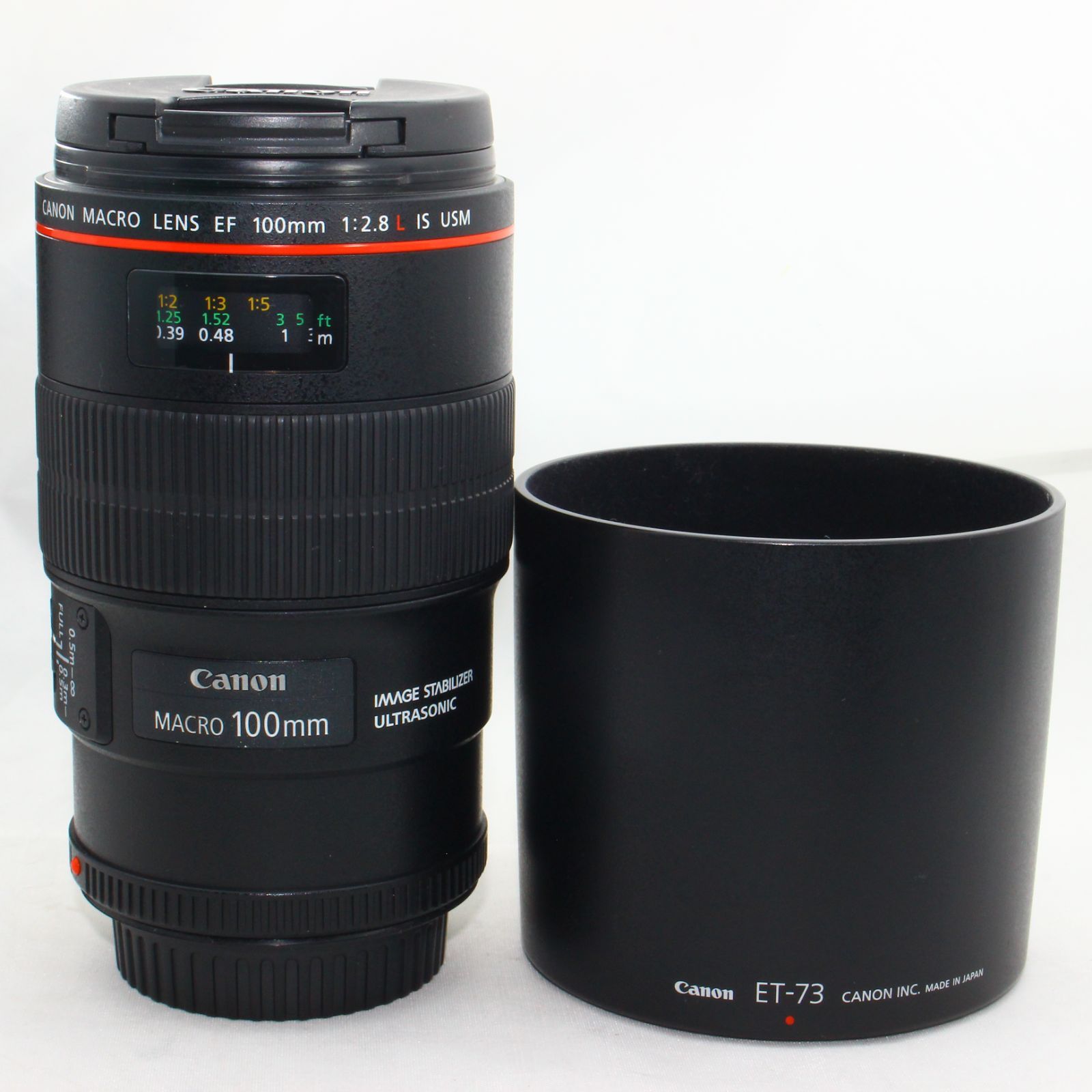 Canon 単焦点マクロレンズ EF100mm F2.8L マクロ IS USM フルサイズ