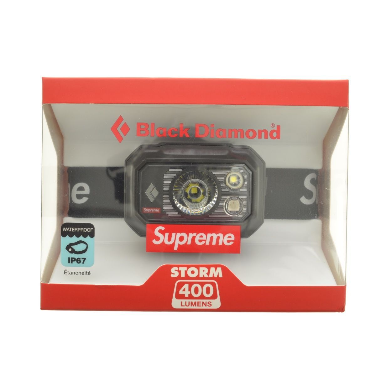 ミ*ー様 supreme Black Diamond Storm 400 ヘッド Supreme Black Diamond Storm 400 Headlamp Red - FW20 - US