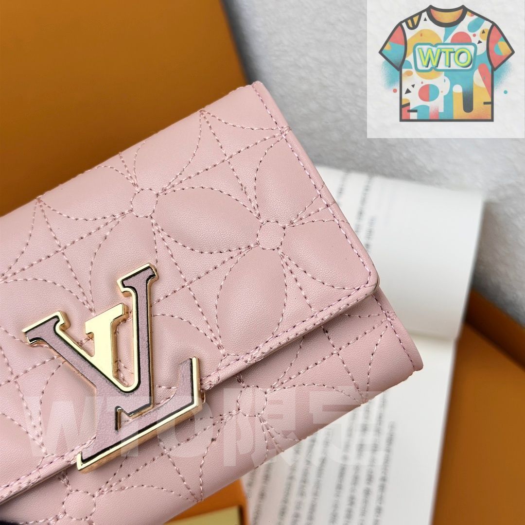 ③☆美品☆モノグラム♪札入れ&長財布♧マチ無し★アクセントコーナー付 LOUIS VUITTON ルイ ヴィトン M83476 モノグラム ポルトフォイユ