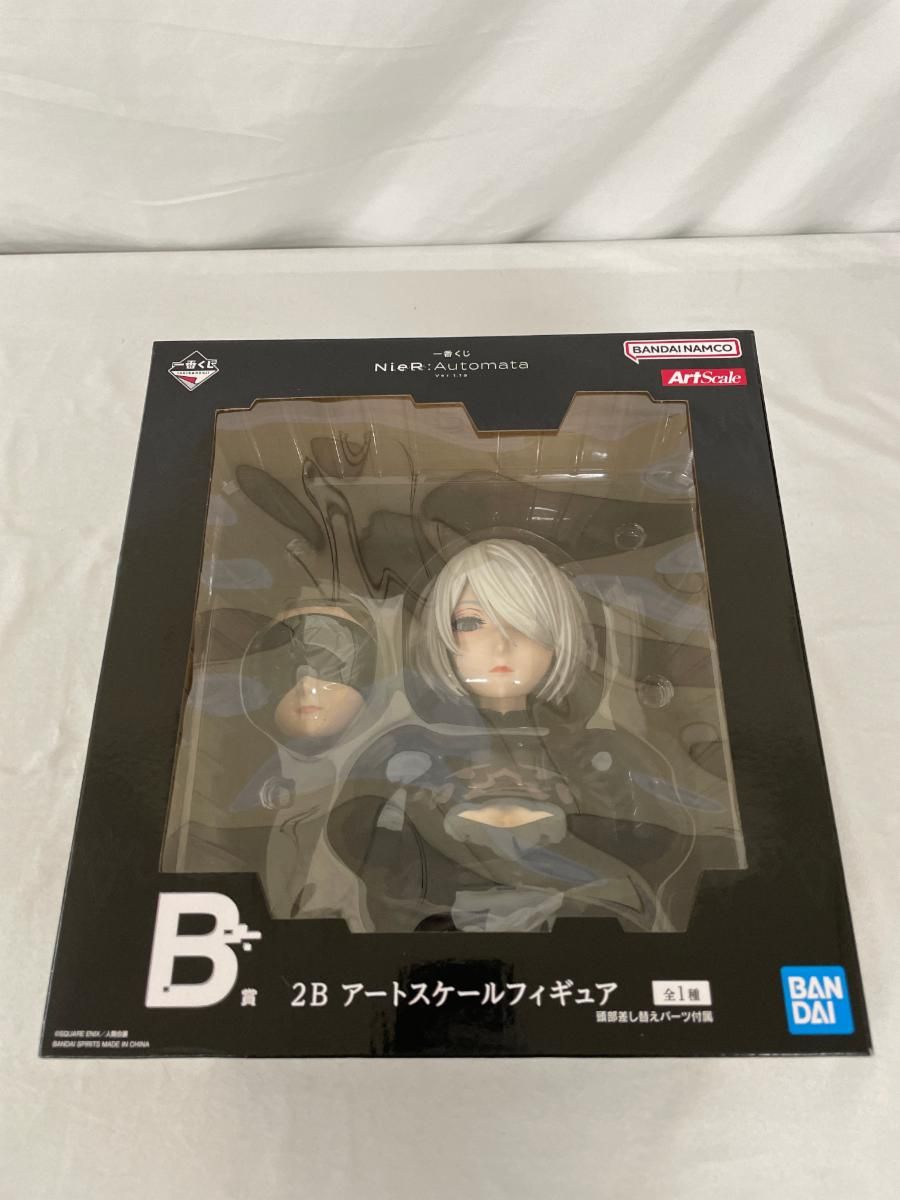 正規品，新作登場 B賞 2B アートスケールフィギュア 一番くじ NieR:Automata Ver1.1a その他