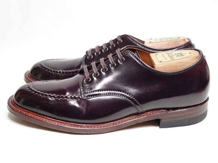 ALDEN moctoe バーガンディーコードバン　8E ALDEN moctoe バーガンディーコードバン8E