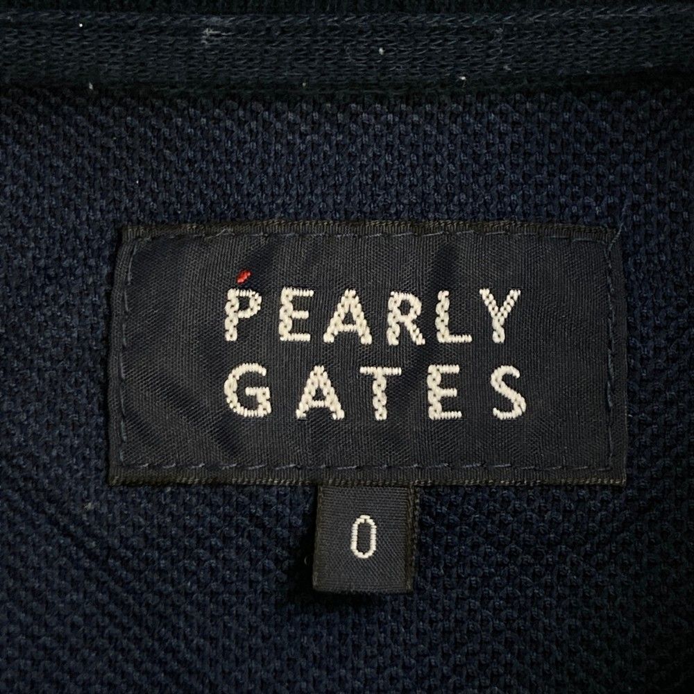 サイズ：0 PEARLY GATES パーリーゲイツ 30周年 半袖ポロシャツ