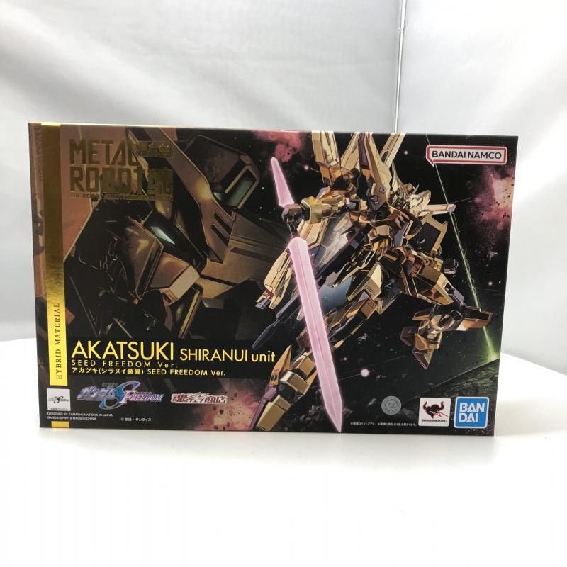 【中古】バンダイ METAL ROBOT魂 アカツキ(シラヌイ装備) 未開封品 機動戦士ガンダムSEED FREEDOM[97]