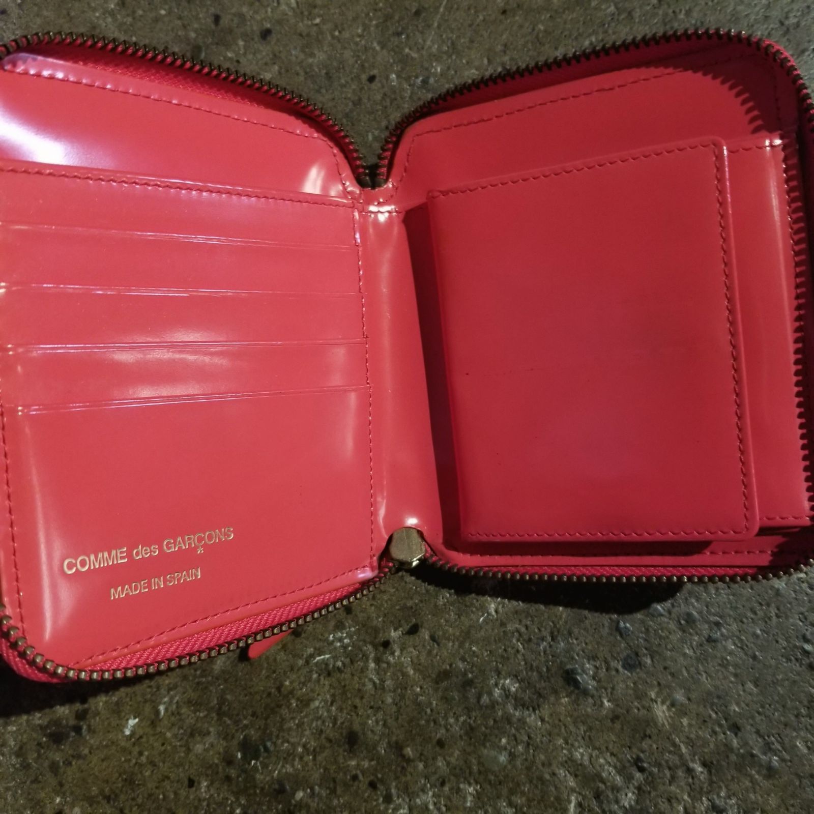 COMME des GARCONS Wallet Polka Dot コムデギャルソン 財布 ラウンド