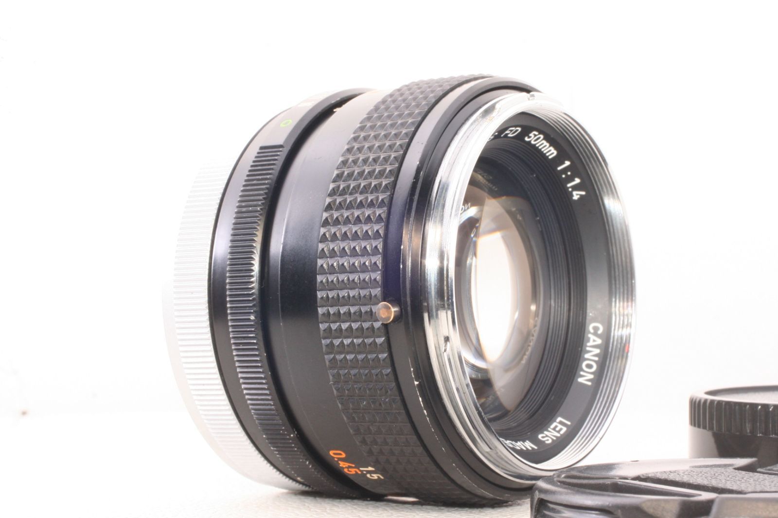 修理・整備/完動品】Canon FD 50mm f1.4 (銀縁) 38476 - レンズ(単焦点)