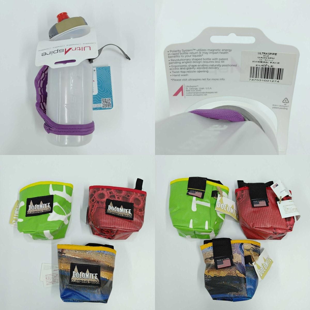 [10点セット] DOLOMITE チョークバック 3点 ソイル LOOP RODENO カンプ チョーク UltrAspire ハンドボトル クライミング ボルダリング 登山 10点セット] DOLOMITE チョークバック 3点 ソイル LOOP RODENO