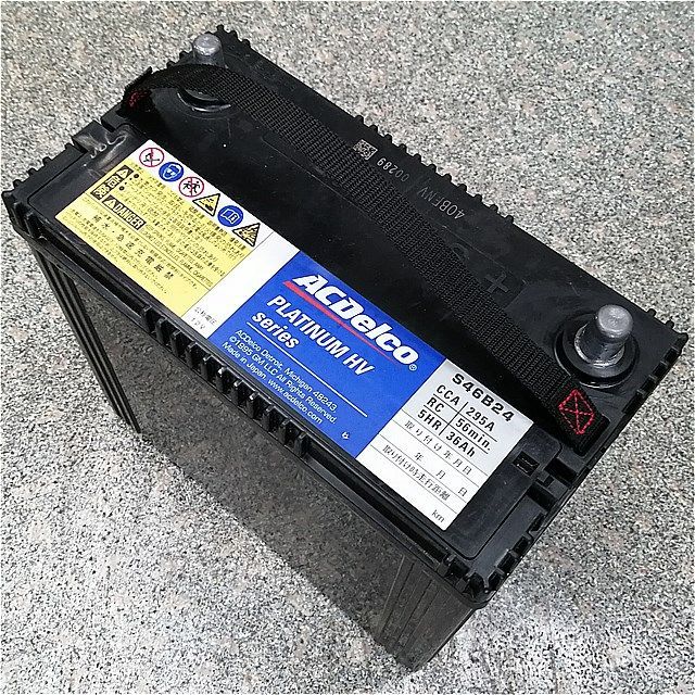 ACDelco カーバッテリー S46B24R 30プリウス用 他トヨタHV用 ACDelco
