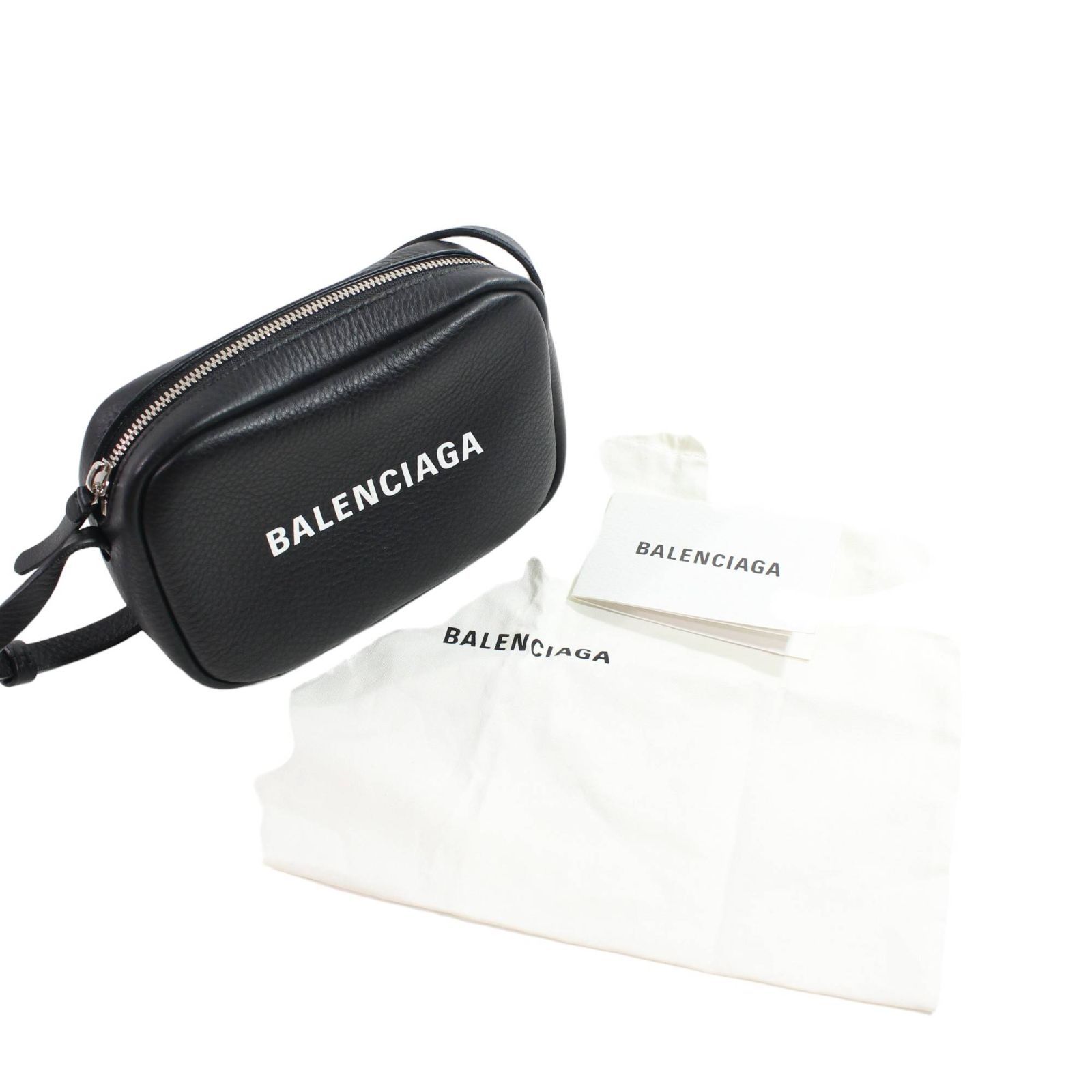 BALENCIAGA バレンシアガ 489809 エブリデイ カメラバッグ XS ブラック 