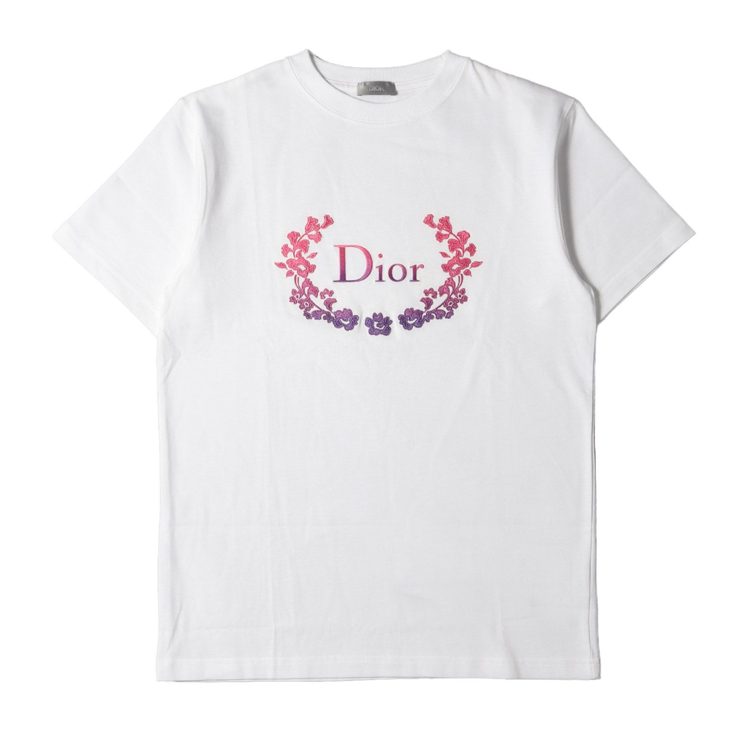 dior homme グラデーションロゴT Dior Homme】ディオールオム『OTANI WORKSHOP ロゴ 刺繍 半袖T