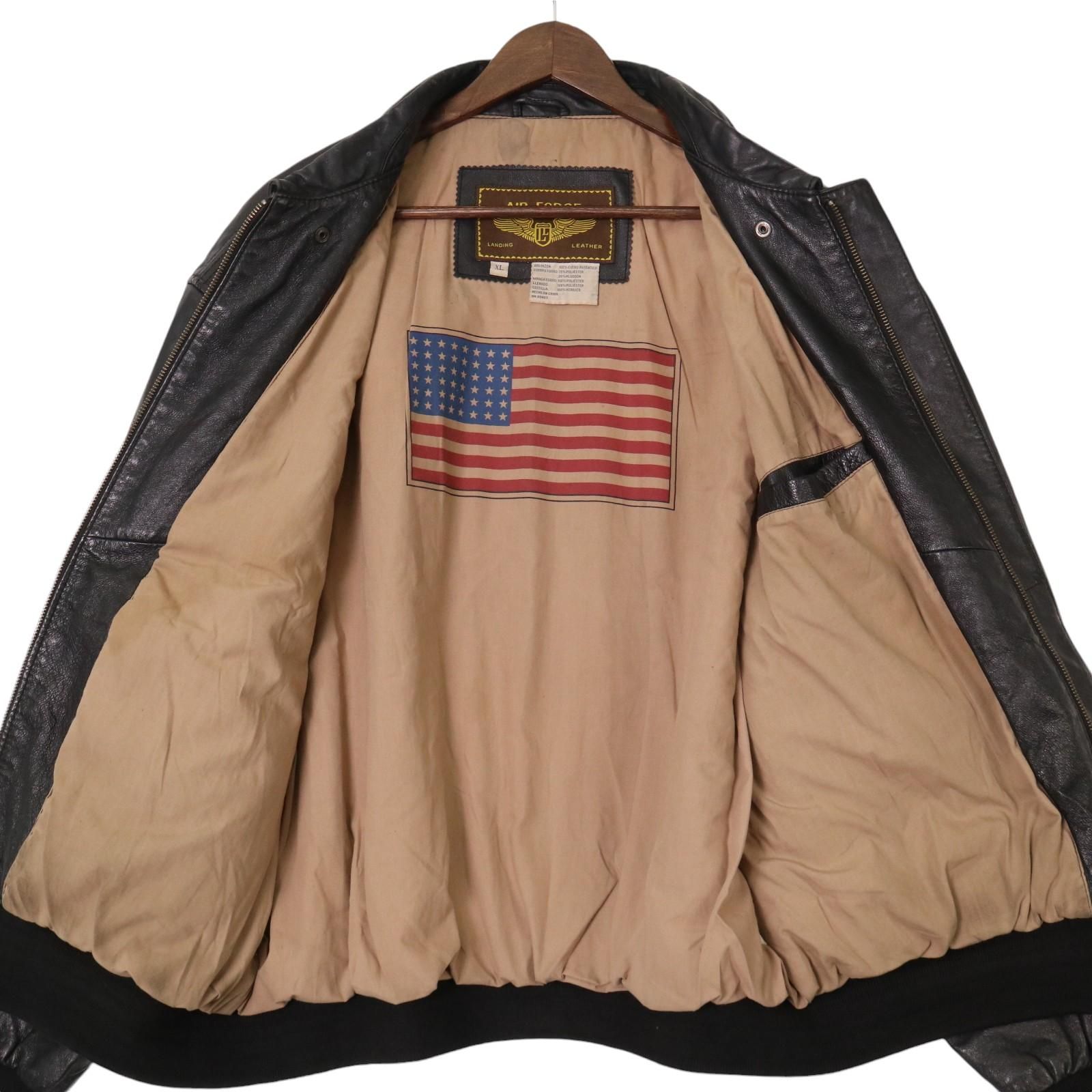 AIRFORCE LANDING LEATHER A-2 フライトジャケット レザージャケット 