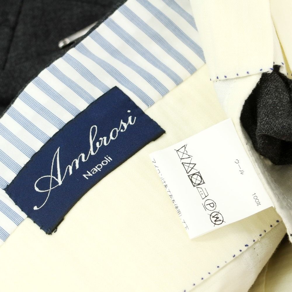 中古】アンブロージ Ambrosi ウール ドレススラックスパンツ