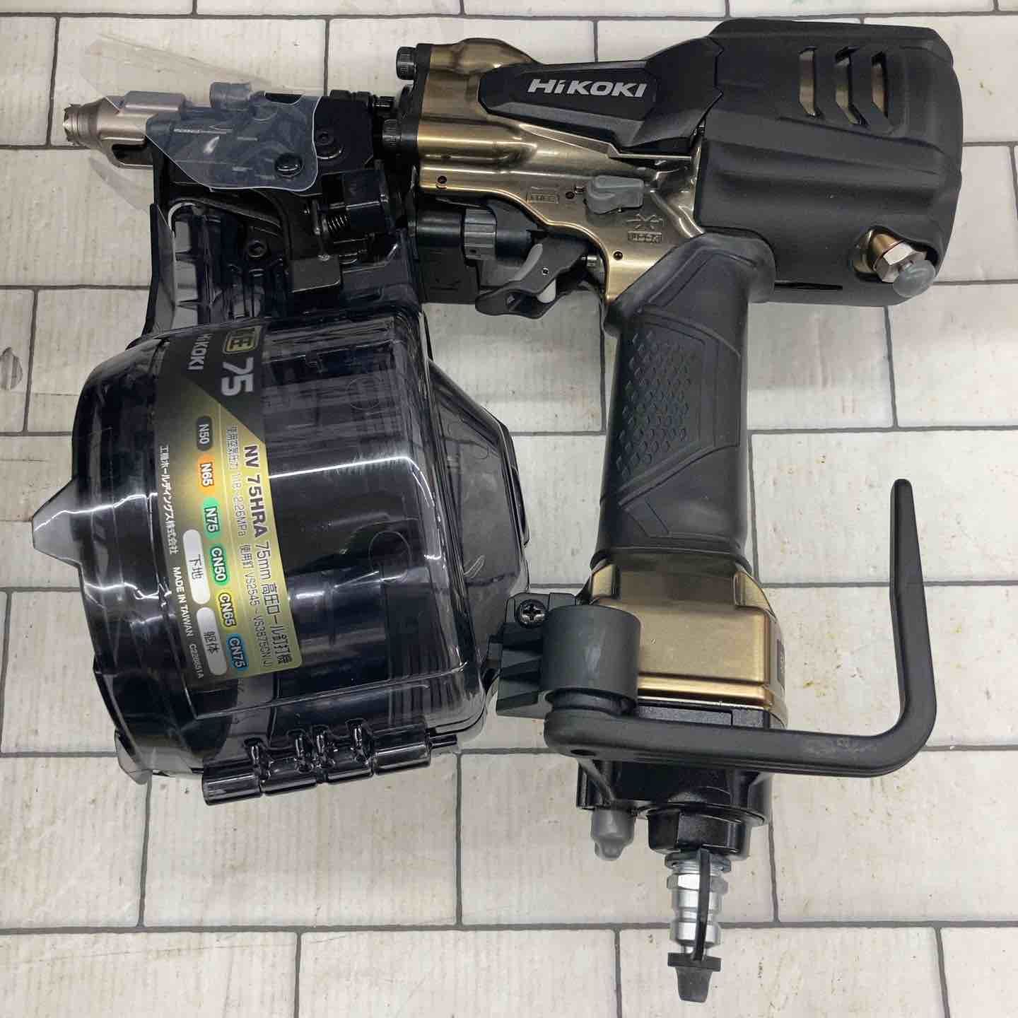 ハイコーキ HIKOKI 旧 日立工機 高圧エア釘打ち機 NV75HRA S 所沢店