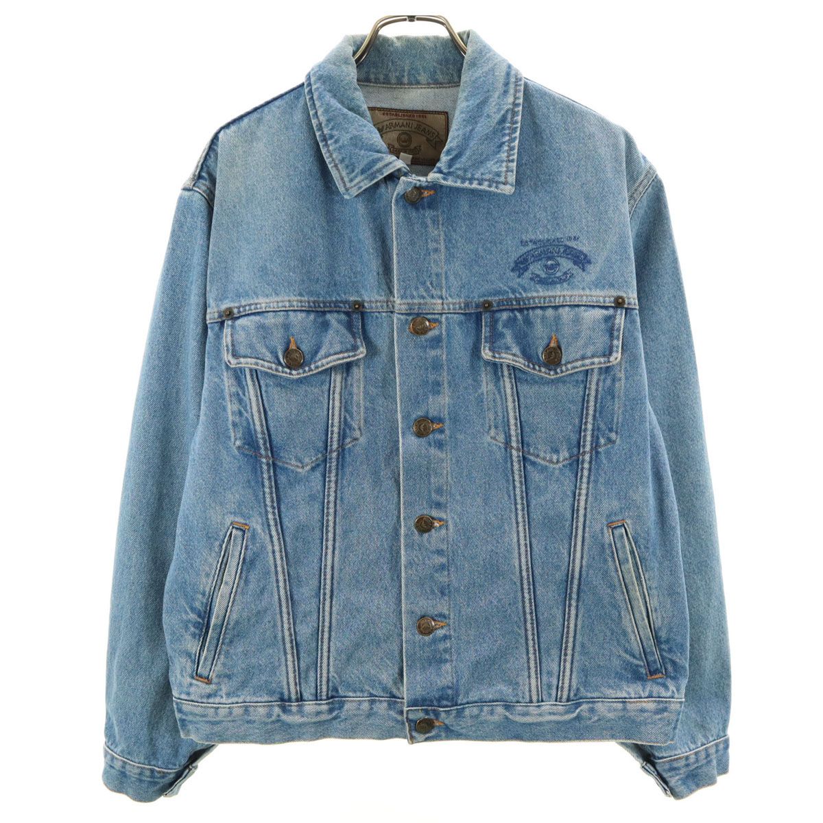 アルマーニジーンズ ヴィンテージデニムジャケット ARMANI JEANS アルマーニジーンズ 90s イタリア製 オールド