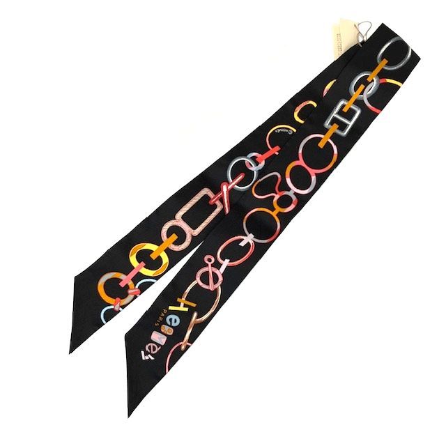 HERMES エルメス ツイリー トゥイリー ド・レ・ブックル シルク100