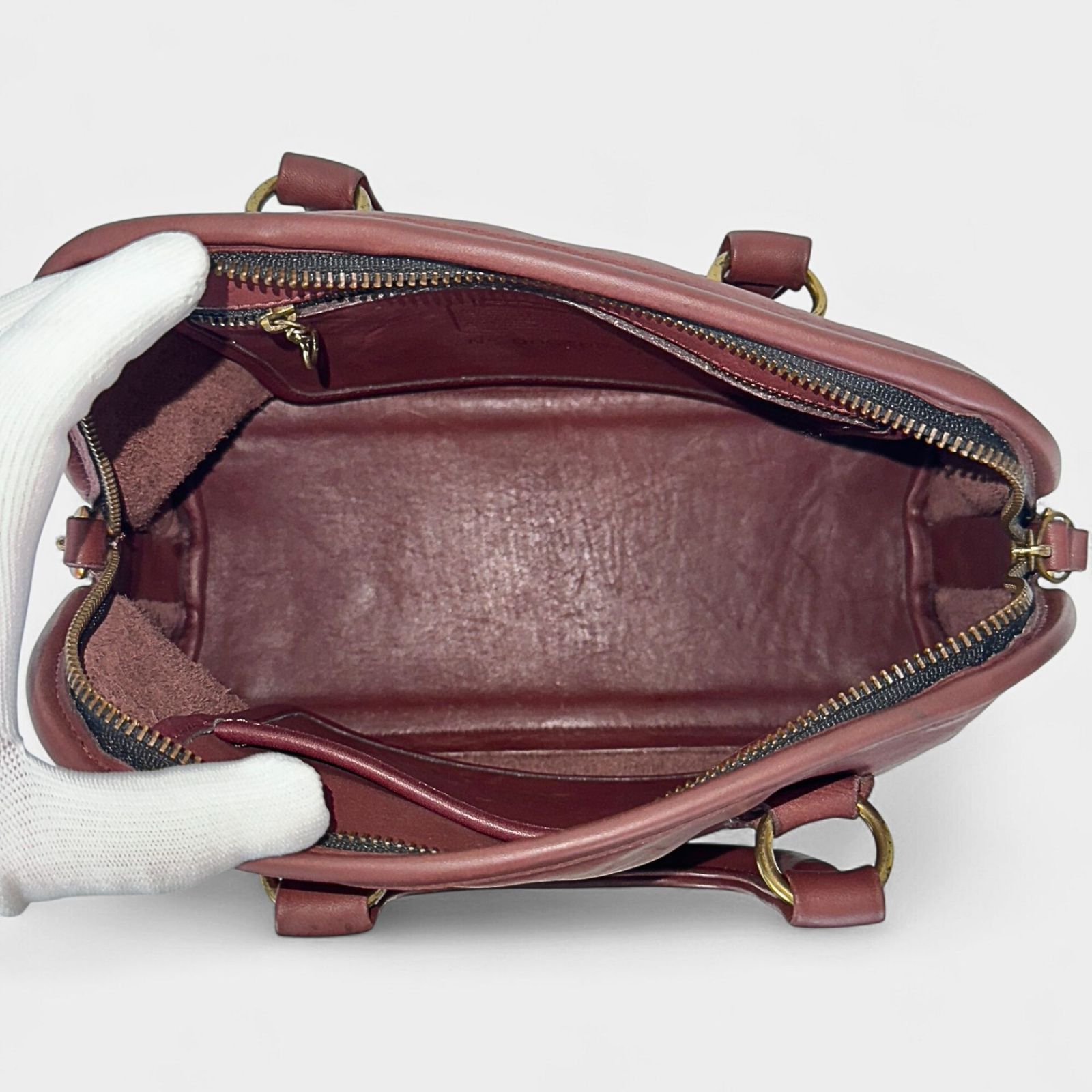 希少 OLD COACH コーチ 2way ボストンバッグ ショルダー レザー 希少♡COACH オールドコーチ レザー 2way ミニボストンバッグ