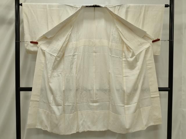 平和屋着物□長襦袢 無双仕立て 作家物 飛鶴枝梅文 正絹 逸品 未