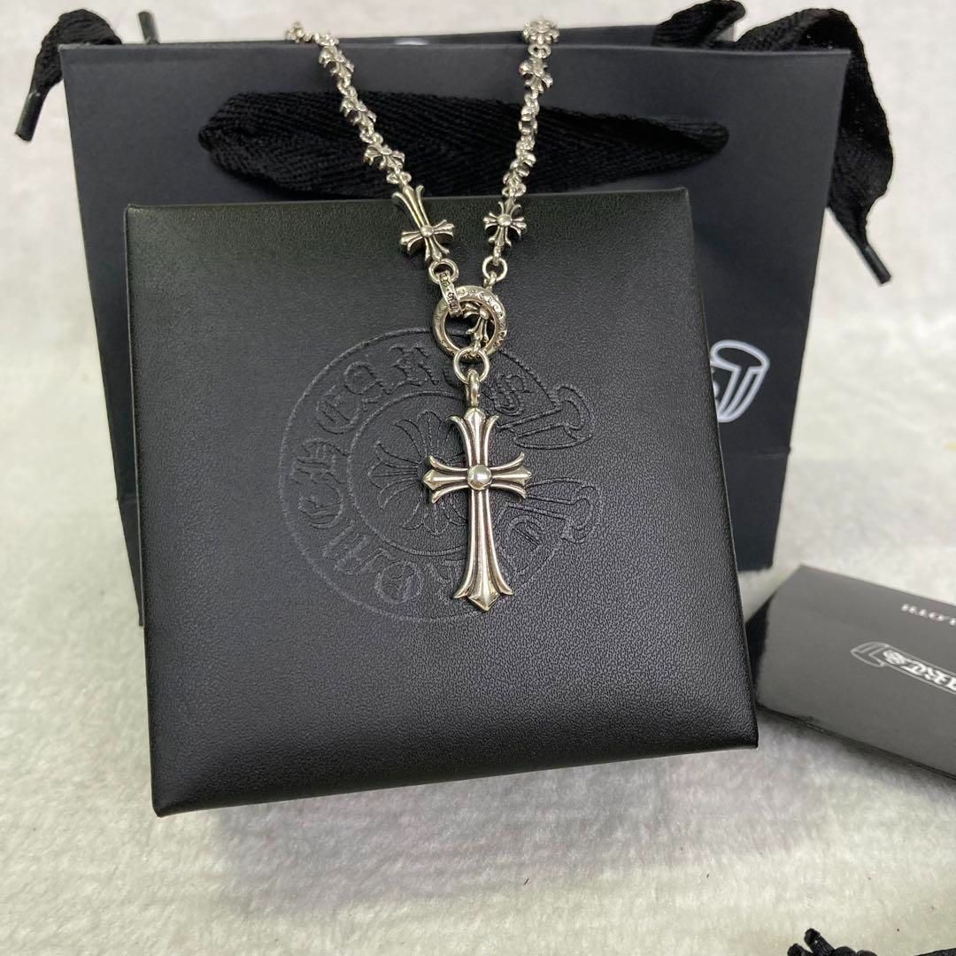 CHROME HEARTS クロムハーツ ネックレス925シルバー 箱袋付