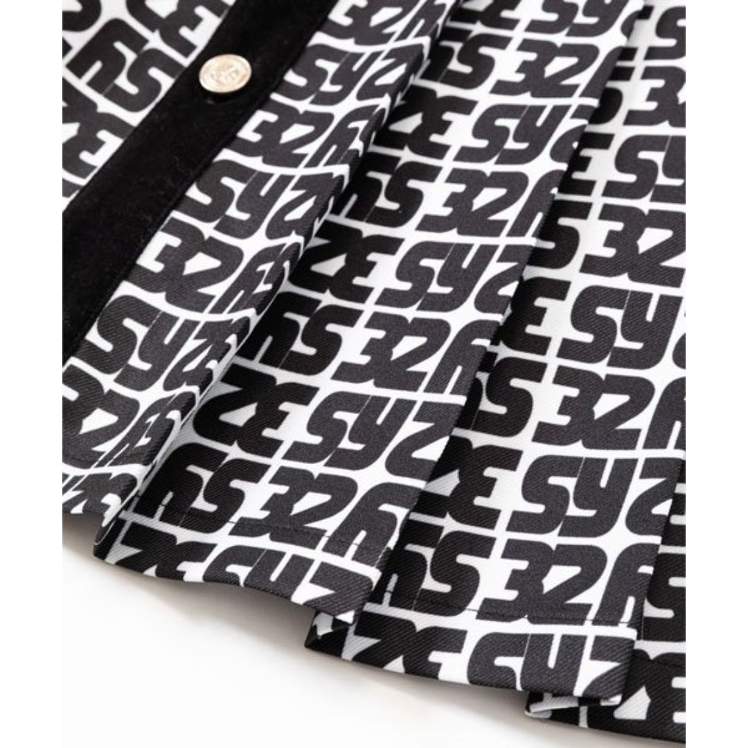 SY32 by SWEET YEARS ゴルフウェア スカート プリーツスカート 起毛