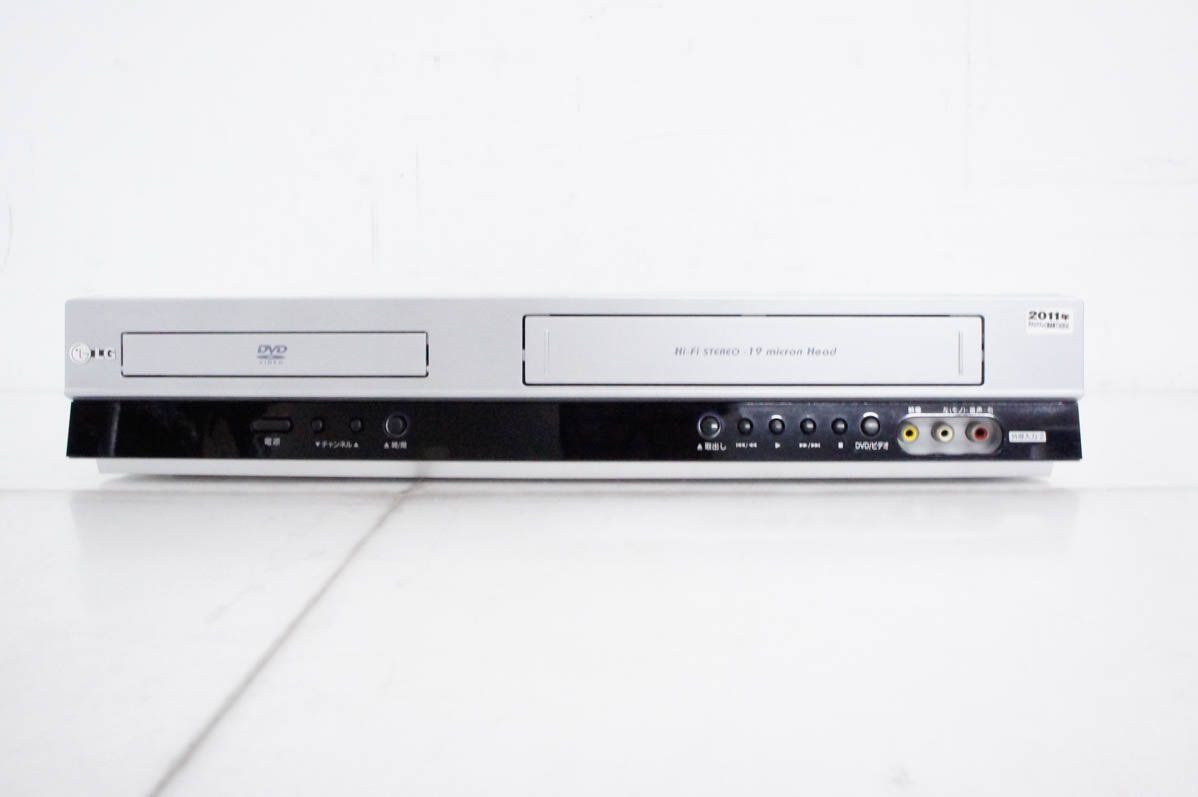 【新品未使用】LG DVCR-B300ビデオ一体型DVDプレーヤー リモコン付 Amazon | LG電子ジャパン ビデオ一体型DVDプレ－ヤー4ヘッドHiFi