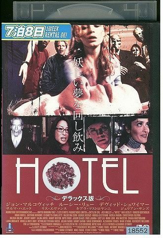 DVD HOTEL デラックス版 妖しい夢の回し飲み ジョン・マルコヴィッチ