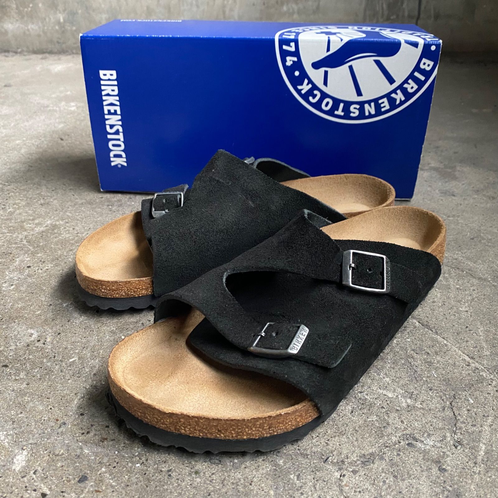 BIRKENSTOCK Zurich Suede size39 ビルケンシュトック チューリッヒ スウェード 25cm