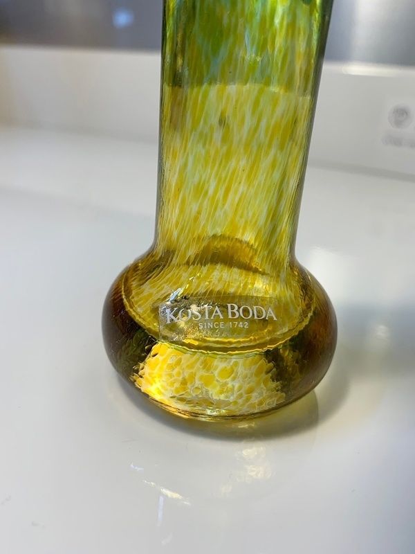 KOSTA BODA コスタボダ 北欧ヴィンテージ ガラスベース Bertil Vallien