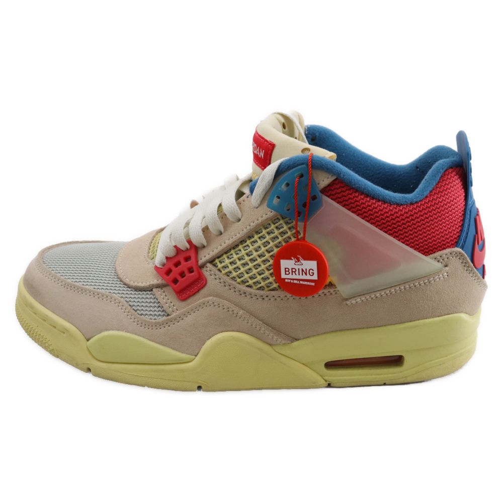 NIKE (ナイキ) ×UNION AIR JORDAN4 GUAVA ユニオン エアジョーダン4 