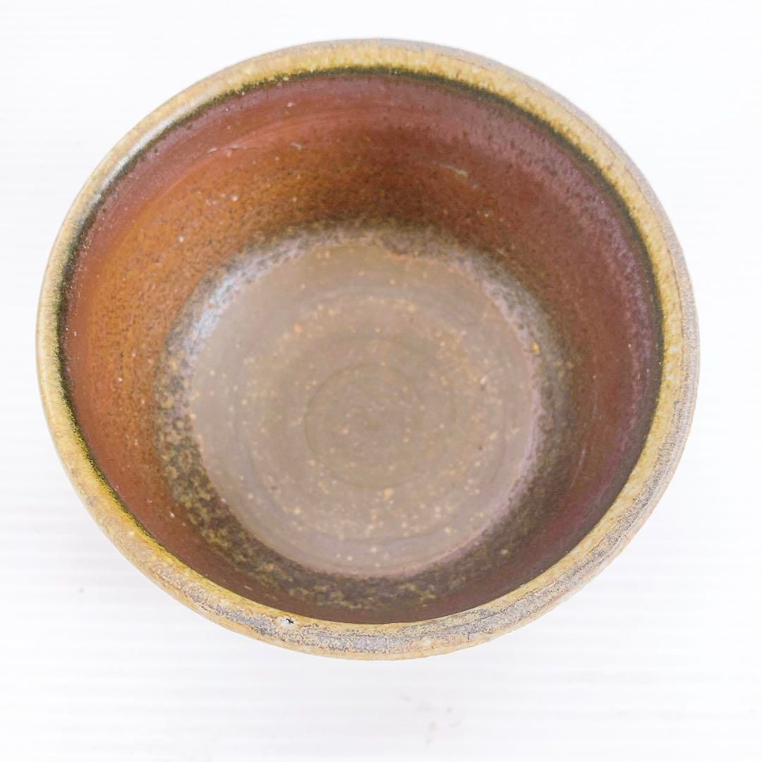 山本 出 作 備前焼 共箱 共布 茶道具 本物保証 茶碗 骨董品