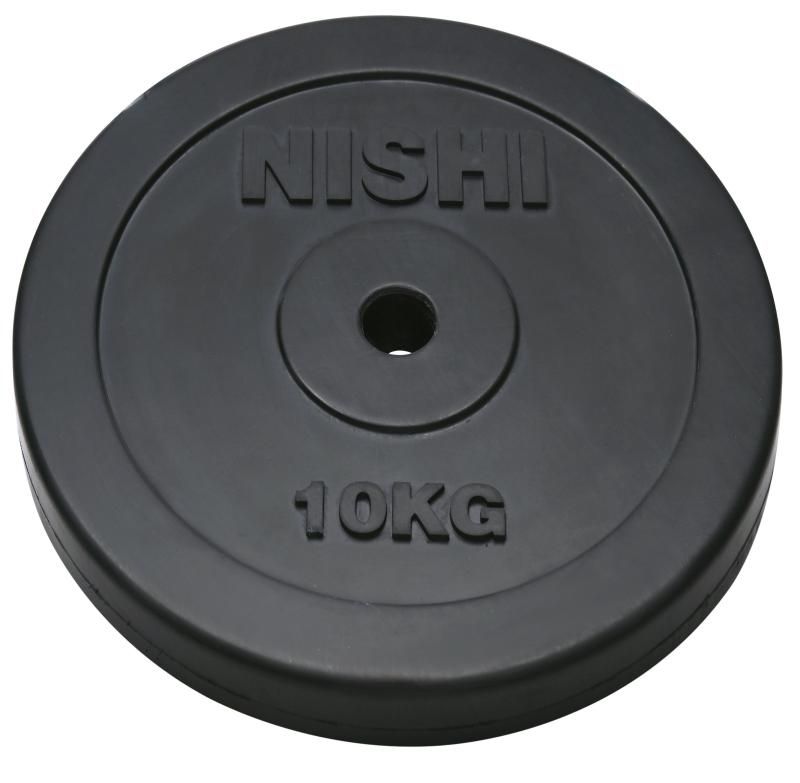 NISHI(ニシ・スポーツ) HGラバープレート50 φ50?バー用 20kg T2383B NISHI(ニシ・スポーツ) HGラバープレート50 φ50mmバー用 15kg T2382B