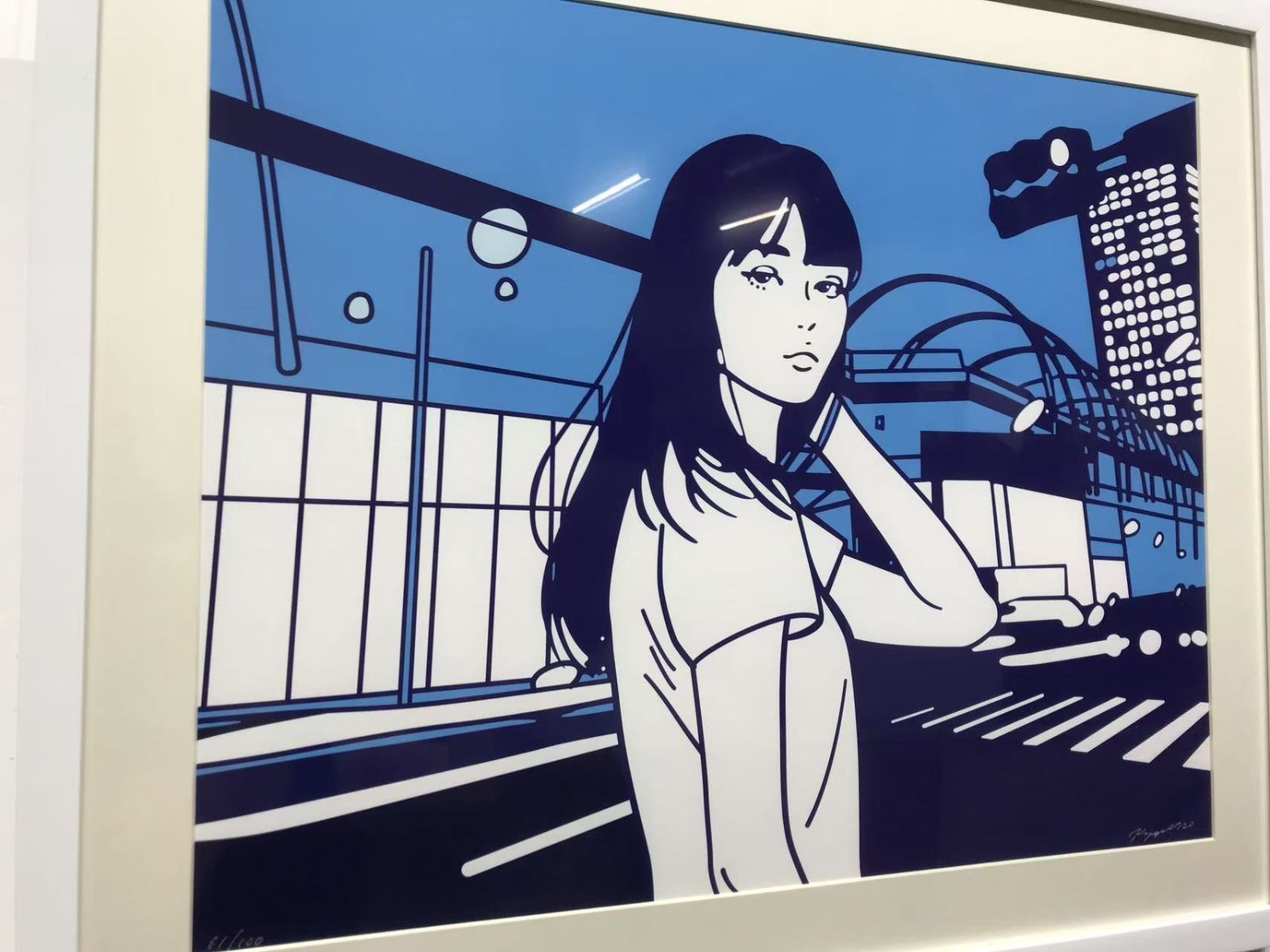KYNE（キネ）Untitled 2020（SAI KYNE TOKYO ED）版画 額済
