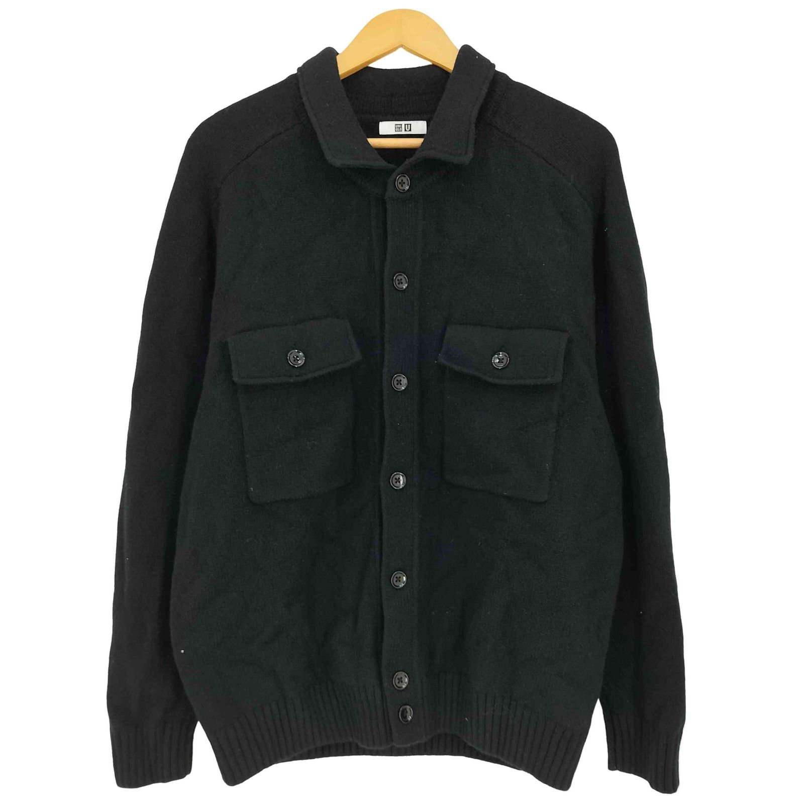 ユニクロU 24AWラムニットジャケット XL UNIQLO - ユニクロ U □24AW □ラムニットジャケット□X L