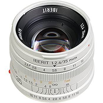 【中古】「未使用品」KIPON 単焦点レンズ IBERIT (イベリット)?35mm f / 2.4レンズfor LEICA ライカMマウント Frosted Silver(つや消し シルバー) 中古】KIPON 単焦点レンズ IBERIT (イベリット)?35mm f / 2.4レンズfor